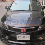 ชุดแต่งรถ Honda Civic FD ทรง Mugen RR ทำสีดำ
