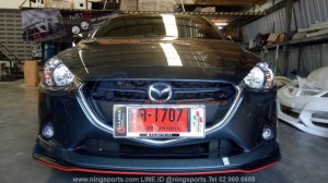 ชุดแต่งรอบคัน Mazda2 Skyactiv 4D-5D ทรง Drive68