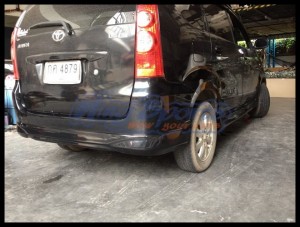 ชุดแต่งรอบคัน Toyota Avanza 2009 ทรงห้าง Exclusive