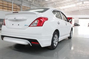 ชุดแต่งรอบคัน Nissan Almera ทรง SMT1