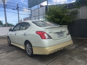 ชุดแต่งรอบคัน Nissan Almera ทรง Nissmo แบบงานดิบ