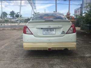 ชุดแต่งรอบคัน Nissan Almera ทรง Nissmo แบบงานดิบ