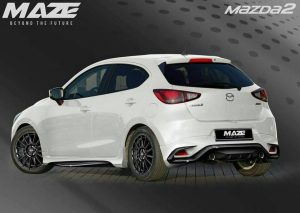 ชุดแต่งรอบคัน Mazda2 Skyactiv ทรง Maze