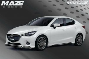 ชุดแต่งรอบคัน Mazda2 Skyactiv ทรง Maze