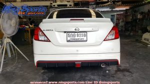 ชุดแต่งรอบคัน Nissan Almera ทรง Nissmo