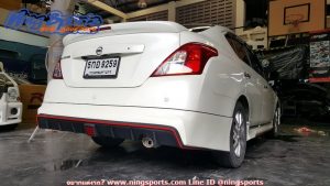 ชุดแต่งรอบคัน Nissan Almera ทรง Nissmo
