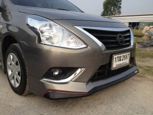 ชุดแต่งรอบคัน Nissan Almera 2014 ทรง Pro