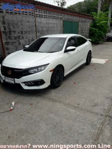 ลิ้นหน้า Honda Civic FC ทรง N Speed
