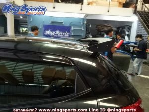 สปอยเลอร์ Mazda 2 Hatchback ทรง Wing แพนโค้ง