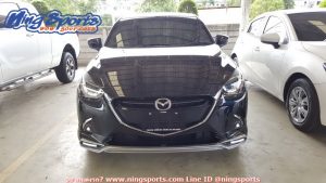 ชุดแต่งรอบคัน Mazda2 2015 Skyactiv 4D-5D ทรง Maze