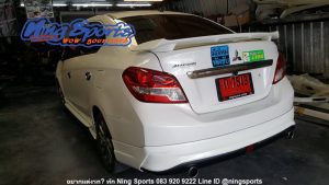 ชุดแต่งรอบคัน Mitsubishi Attrage 2017 ทรง SR Limited