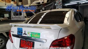 ชุดแต่งรอบคัน Mitsubishi Attrage 2017 ทรง SR Limited