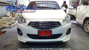 ชุดแต่งรอบคัน Mitsubishi Attrage 2017 ทรง SR Limited