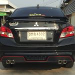 ชุดแต่งรอบคัน Mitsubishi Attrage 2017 ทรง GT