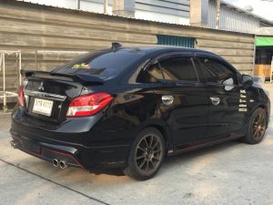 ชุดแต่งรอบคัน Mitsubishi Attrage 2017 ทรง GT