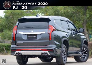 ชุดแต่งรอบคัน Mitsubishi Pajero Sport 2019 ทรง Freeform FJ-20