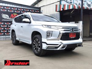 ชุดแต่งรอบคัน Mitsubishi Pajero Sport 2019 ทรง Rider V.2