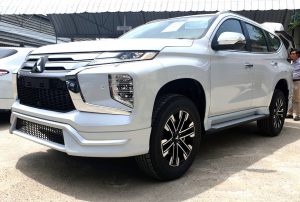 ชุดแต่งรอบคัน Mitsubishi Pajero Sport 2019 ทรง V.1
