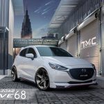 ชุดแต่งรอบคัน Mazda2 2020 ทรง Drive68