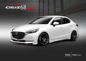 ชุดแต่งรอบคัน Mazda2 2020 ทรง Drive68