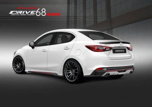 ชุดแต่งรอบคัน Mazda2 2020 ทรง Drive68