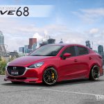 ชุดแต่งรอบคัน Mazda2 2020 ทรง Drive68