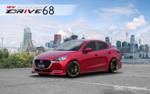 ชุดแต่งรอบคัน Mazda2 2020 ทรง Drive68