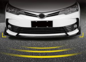 ลิ้นหน้า Toyota Altis 2016 ทรง OEM แบบ 3 ชิ้น