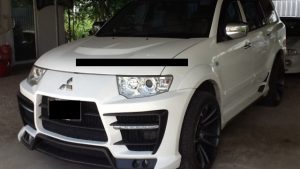 ชุดแต่งรอบคัน Mitsubishi Pajero Sport ทรง Cayenne