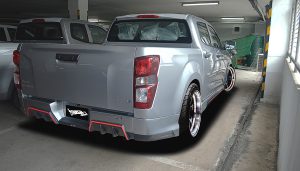ชุดแต่งรอบคัน ISUZU D-MAX 2020 ทรง Boomer