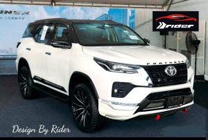 ชุดแต่งรอบคัน Toyota Fortuner 2020 ทรง Rider