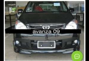 ชุดแต่งรอบคัน Toyota Avanza 2009 ทรง V.1