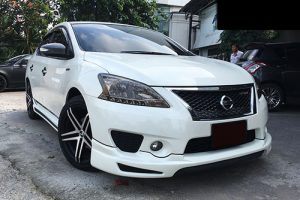 ชุดแต่งรอบคัน Nissan Sylphy 2016 ทรง Warrior