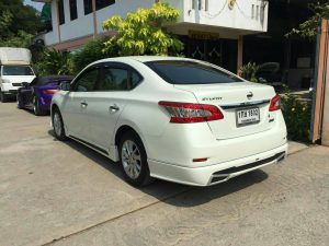 ชุดแต่งรอบคัน Nissan Sylphy 2016 ทรง AV1