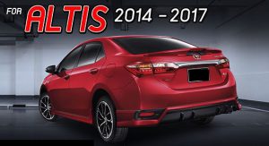 สปอยเลอร์ Toyota Altis 2014 ทรง Nurburgring