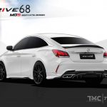 ชุดแต่งรอบคัน MG 5 2021 ทรง Drive68