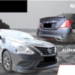 ชุดแต่งรอบคัน Nissan Almera 2014 ทรง TEAM