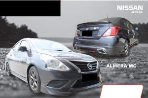 ชุดแต่งรอบคัน Nissan Almera 2014 ทรง TEAM