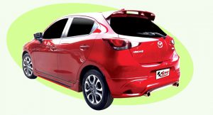 ชุดแต่งรอบคัน Mazda2 2015 Skyactiv ทรง KAS