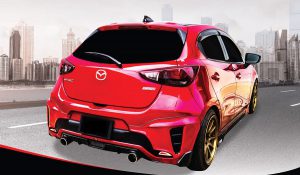 ชุดแต่งรอบคัน Mazda2 2015 Skyactiv ทรง Redline