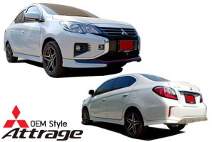 ชุดแต่งรอบคัน Mitsubishi Attrage 2020 ทรง OEM