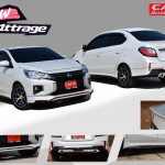 ชุดแต่งรอบคัน Mitsubishi Attrage 2020 ทรง Carto