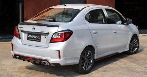 ชุดแต่งรอบคัน Mitsubishi Attrage 2020 ทรง Ideo Speed