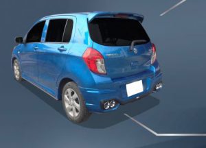 ชุดแต่งรอบคัน Suzuki Celerio ทรง Santo V2